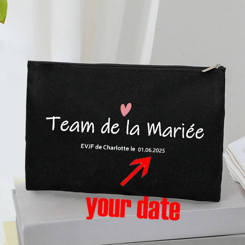 

Personalized name customized bridal gift women's makeup box makeup bag, personalized gift for bride wedding