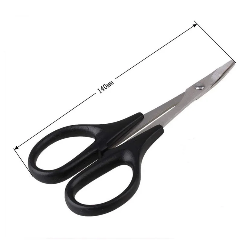 1Pcs RC Car Shell Scissors Curved Blade Scissors for Model Car Body Cutting Trimming Accessory Tool for RC Model Body