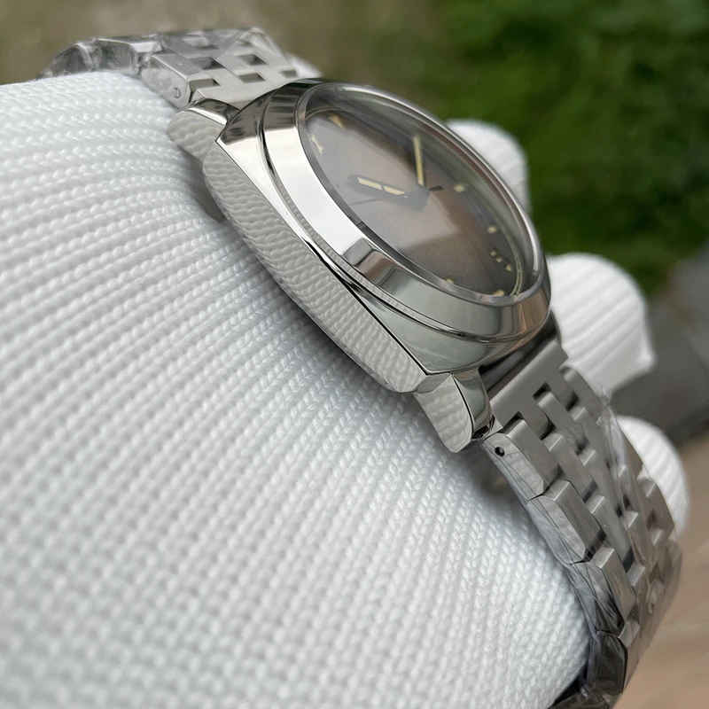 ساعة أوتوماتيكية للرجال من STEELDIVE فاخرة 42 مللي متر ساعة يد ميكانيكية غواص 20ATM مقاومة للماء C3 مضيئة الياقوت NH35 كاليفورنيا الهاتفي