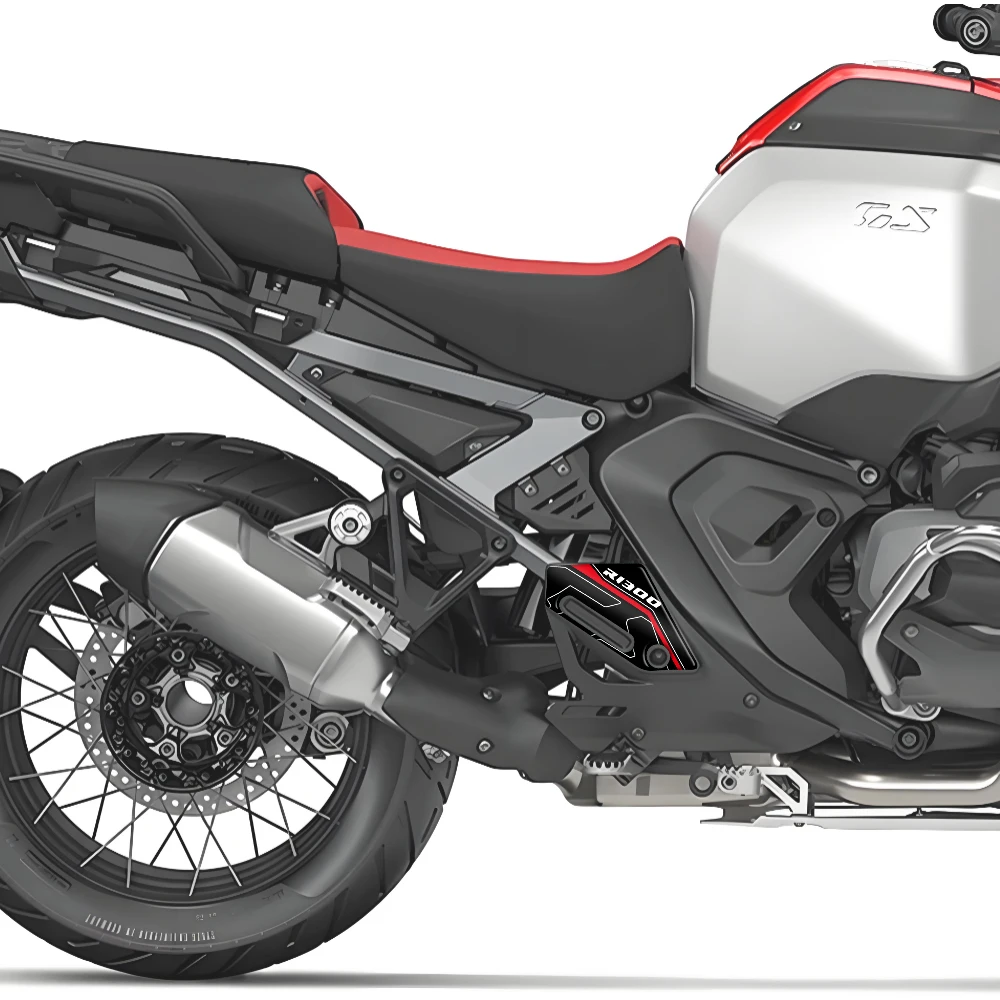 For R1300GS AVD GSA R 1300GS Adventure GSA 2024-2026 2025 3D gel sticker foot pedal paint surface protection decal