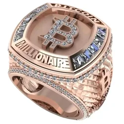 Letter commemorative edition delicate neutral ring