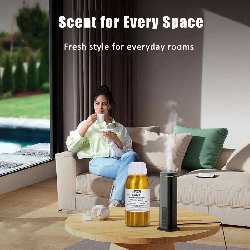 GAFERA Reed Diffuser Oil , suitable for aroma diffusers, Smart Diffuser,Ice Age、English Pear Freesia fragrance, 500ml/16.9floz