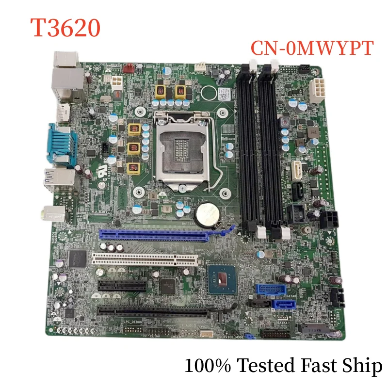 

CN-0MWYPT For Dell Precision Tower T3620 Motherboard 0MWYPT MWYPT LGA1151 DDR4 Mainboard 100% Tested Fast Ship