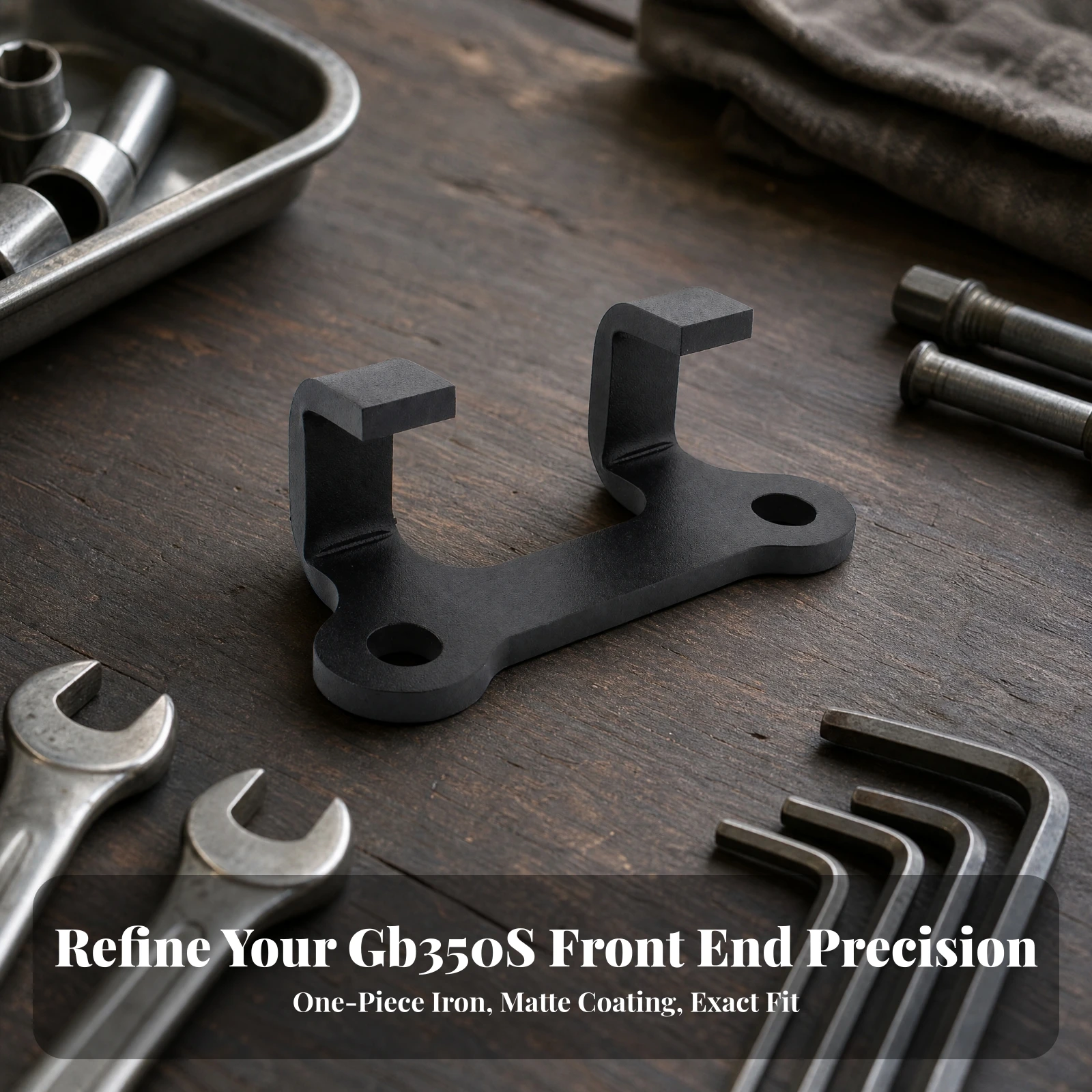 Headlight Relocation Bracket with Mounting Plate Easy to Install Headlight Relocation Bracket Custom Rigid for Garage Upgrades