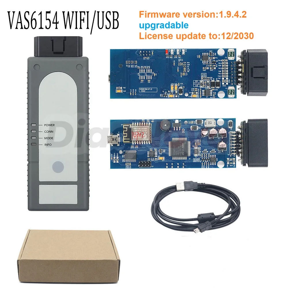 

Non-upgradable VAS6154 1.66 ODIS 6.2 WIFI VAS5054A Diagnostic Tool for VW Audi Skoda