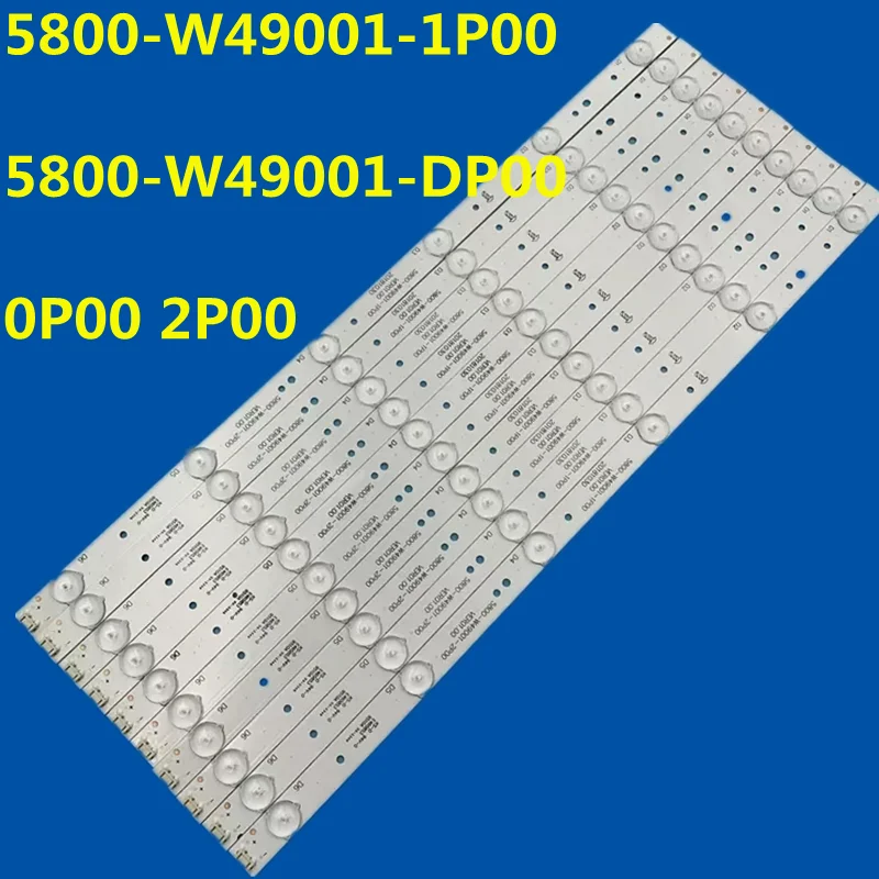 

LED Strip for 5800-W49001-1P00 5800-W49001-0P00 DP00 49E5ERS 49E3000 49E3500 49E6080 49E6090 49M6 49M6E 49E361S 49E366W RDL490FY