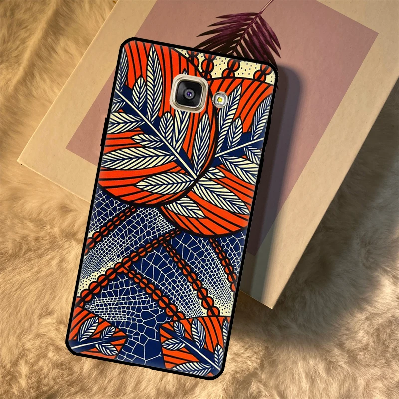 African Style Fabric Print Case For Samsung Galaxy J3 J5 J7 2016 J1 A3 A5 2017 J4 J6 Plus A6 A8 A9 J8 2018 Back Cover