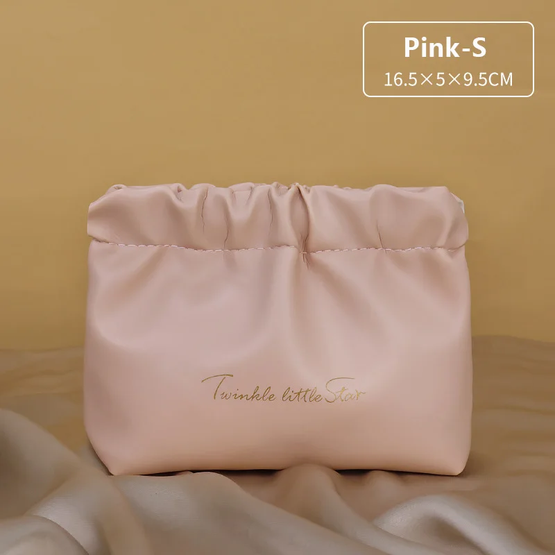 Pu einfache Mini Lippenstift Make-up Aufbewahrung tasche Frau Schlüssel Schmuck Digital Organizer tragbare Tasche Damen kleine Kosmetik taschen – Detail 1