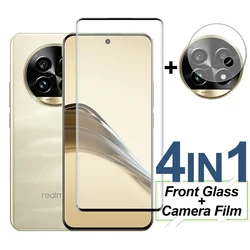 Full Cover Tempered Glass For Realme 13 Pro Glass Screen Protector Protective Phone Camera Lens Film For Realme 13 Pro Plus 5G