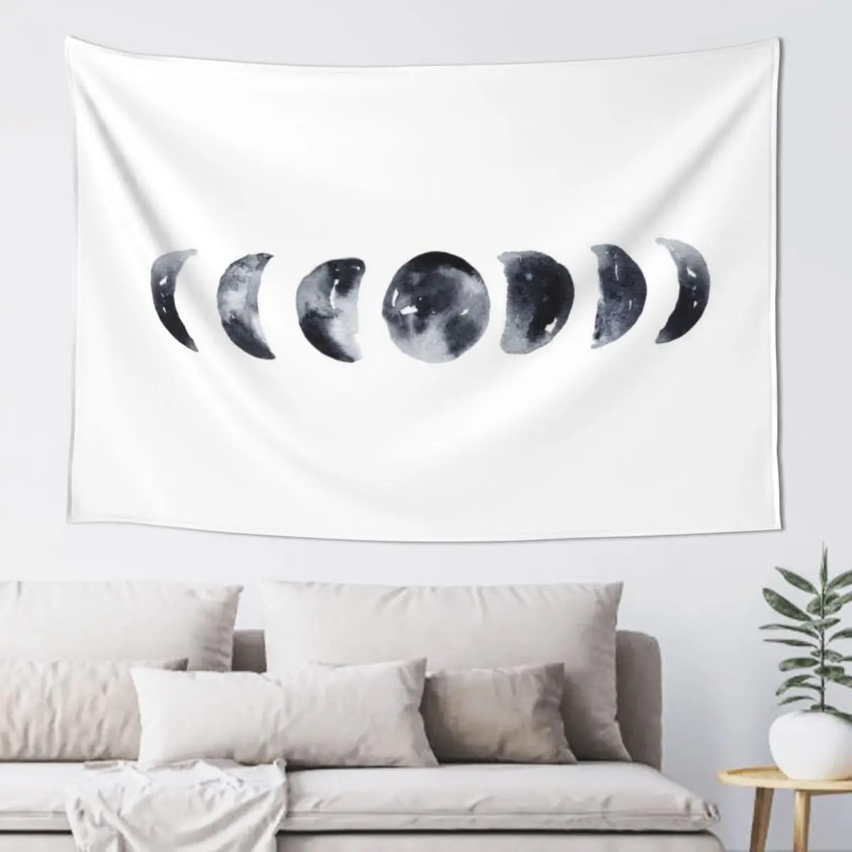 

Phases of the moon Tapestry Home Decoration Room Aesthetic Tapestry