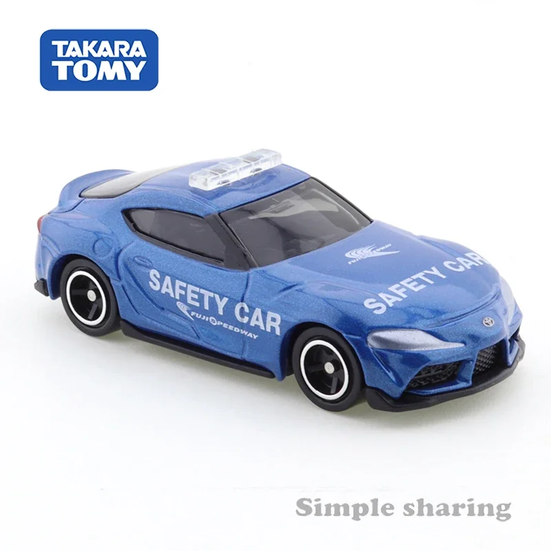 Takara Tomy Tomica No.87 Toyota GR Supra Fuji International Speedway (FISCO) Veiligheidsauto Motorvoertuig Diecast Metaalmodel