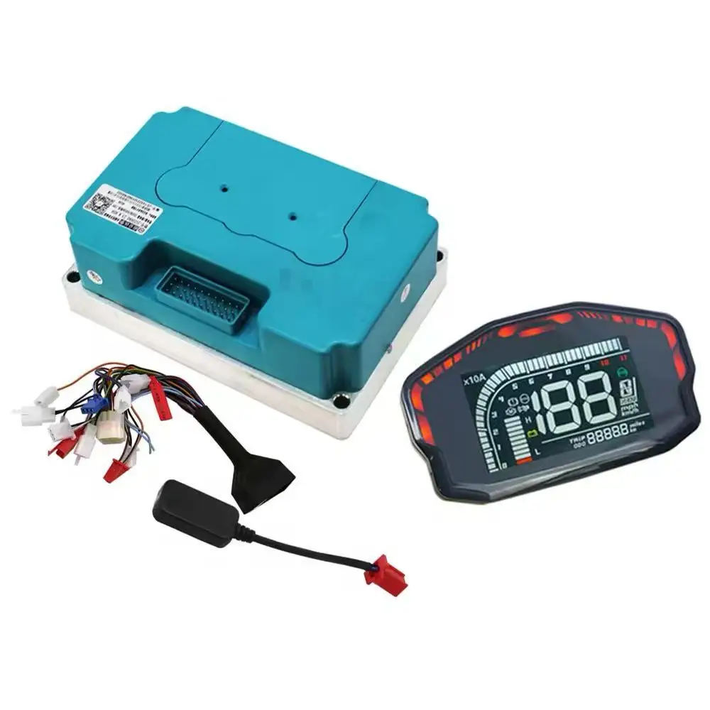 وحدة تحكم ND72680 مع بروتوكول DKD CAN-BUS LIN للدراجات النارية الكهربائية تتميز بشاشة LCD متوافقة