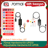70mai Parking Surveillance Cable UP03 Type-C Port & 70mai Adjustable Hardwire Kit UP06 70mai Type-C Interface 24H Parking Mode