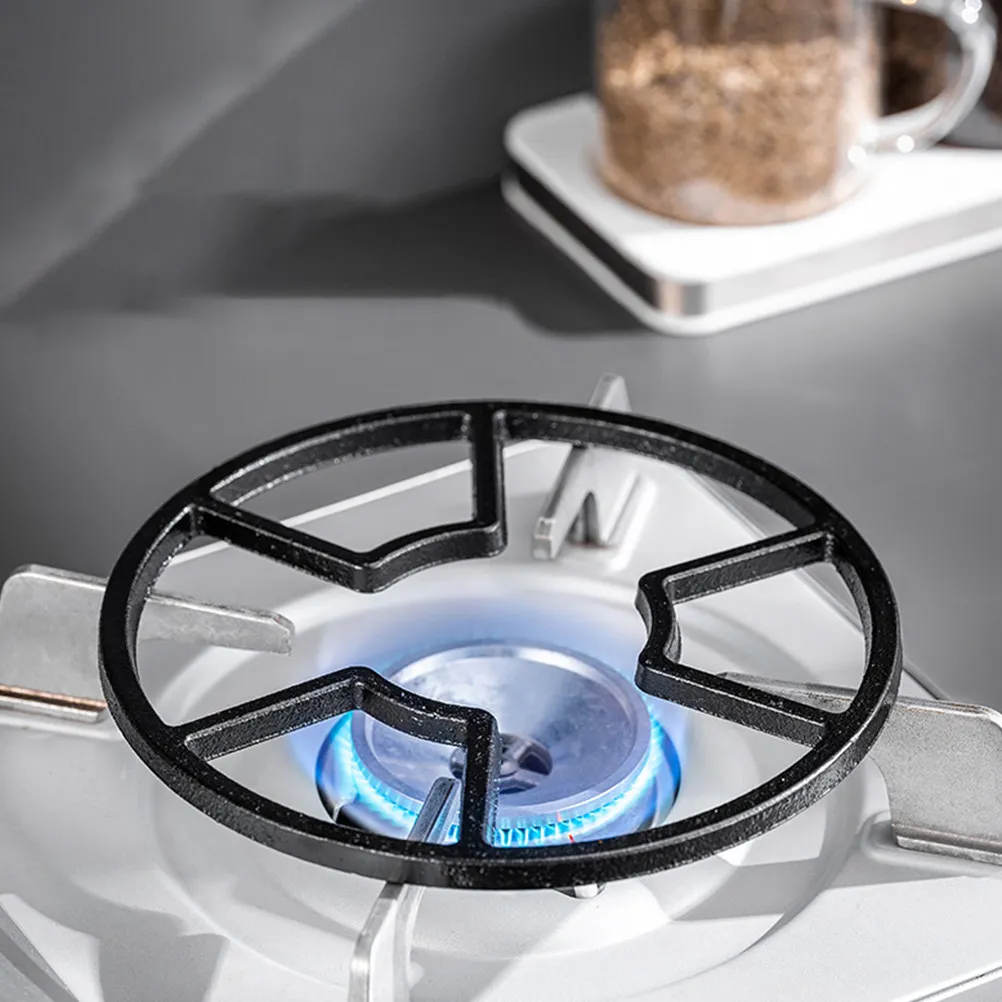 Soporte Metálico Engrosado para Cafetera y Tetera, para Estufa de Gas, para Calentar Agua y Preparar Café Mocha, Accesorio de Cocina
