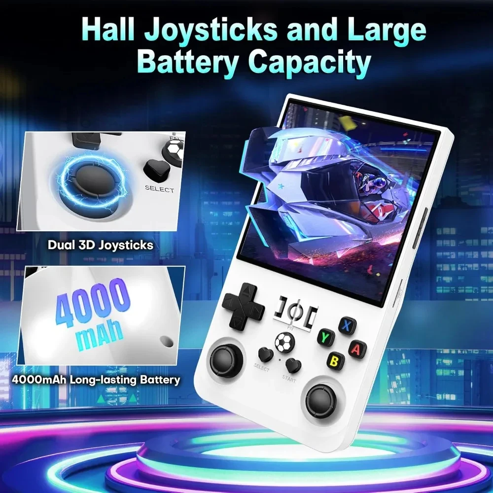 R36MAX Handheld Game Console-apparaten Open Source Retro gaming Linux-systeem 4,0 inch draagbare videogamespeler Console-emulators