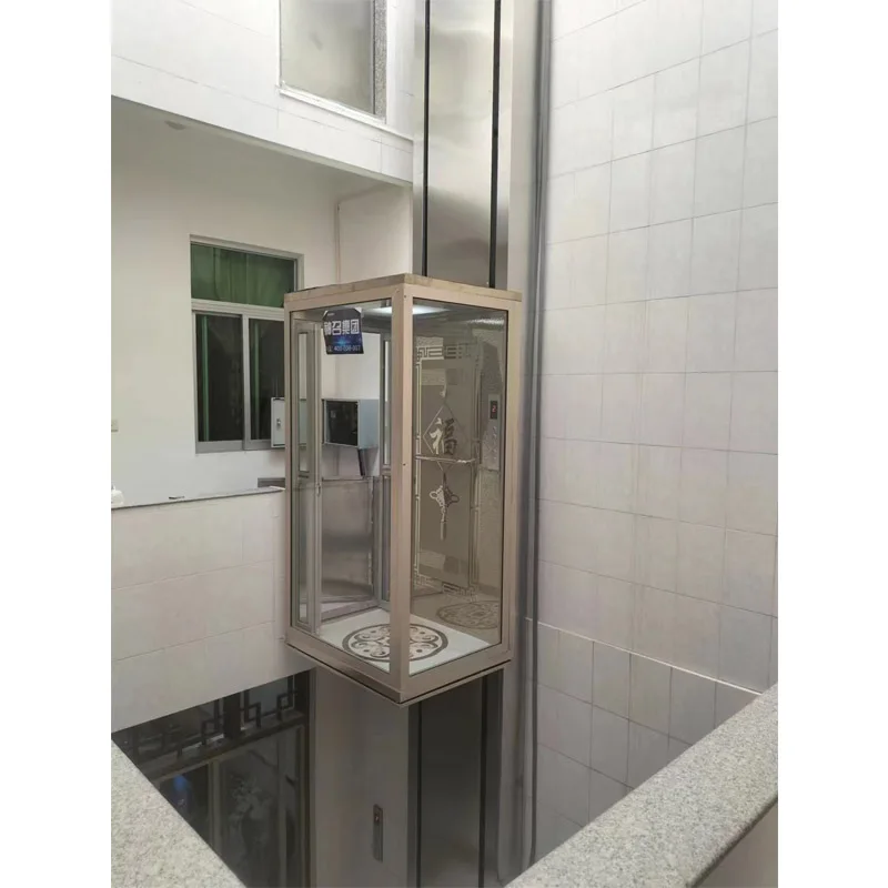 Home Elevator 2-4 floor Small Home Lift For Elderly People Small Residential Elevators