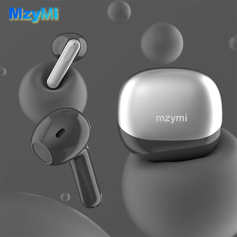 Mzymi In Ear A33 Bluetooth 5.3 Наушники Беспроводные наушники 3D Surround HiFi Sound Спортивная гарнитура Встроенный микрофон для Android iOS