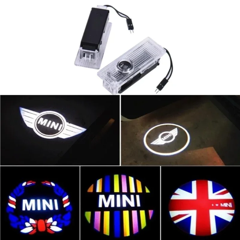 

Automotive Led lamp for mini Cooper works f54 f55 f56 r56 r57 car door projector welcome lamp car supplies.