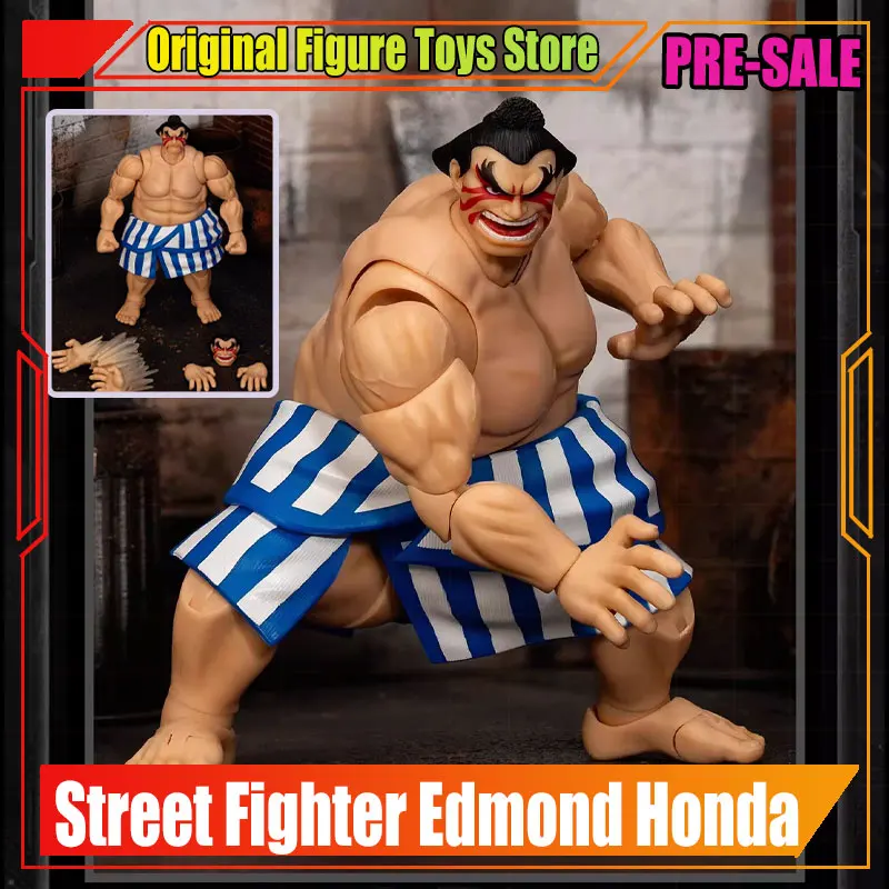 

Фигурка JADA TOYS 1/12 Street Fighter, аниме-персонаж Эдмонд Хонда, экшн-фигурка мужского воина, полный комплект, 6 дюймов, модель Э. Хонда, игрушка, подарок