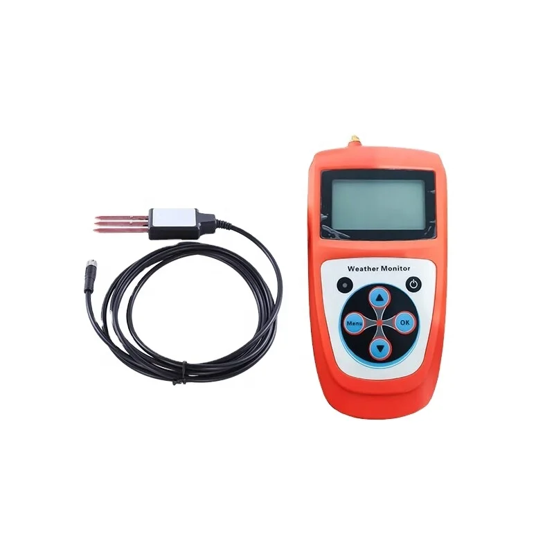 Electronic Soil Conductivity Meter Thermal Soil Moisture Detection Meter with 1 Year Warranty for Equipment Testing