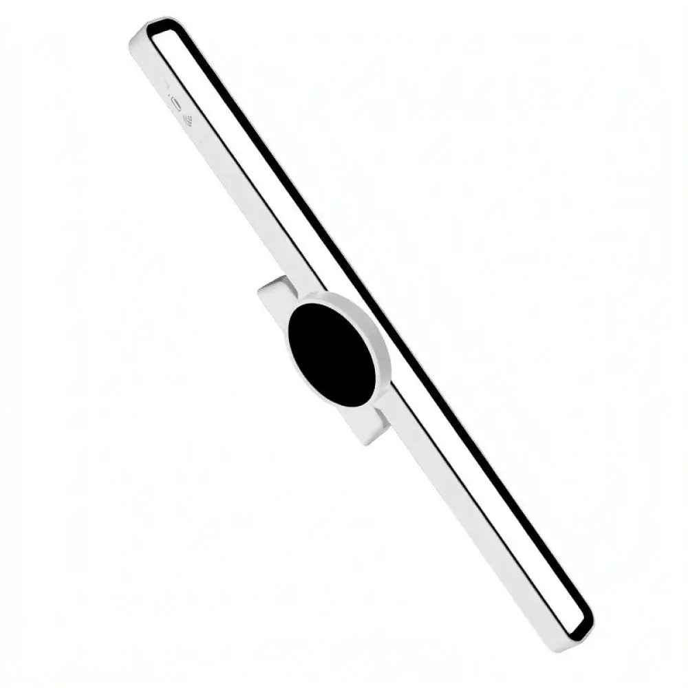 Eye Caring LED Desk Lamp Rechargeable Magnetic Reading Light With Clock Dimmable Night Lamp For Student Bedroom Study Desk