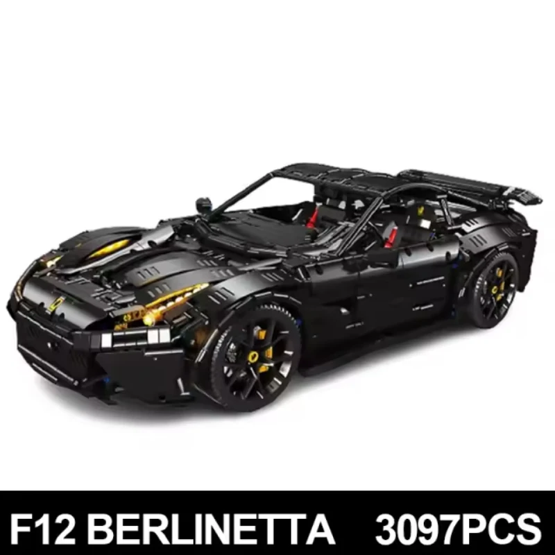 

Technical Racing sports car Modularize high-tech Building Blocks Bricks Model F12 Berlinetta furnishings Toy Gift 3097Pcs