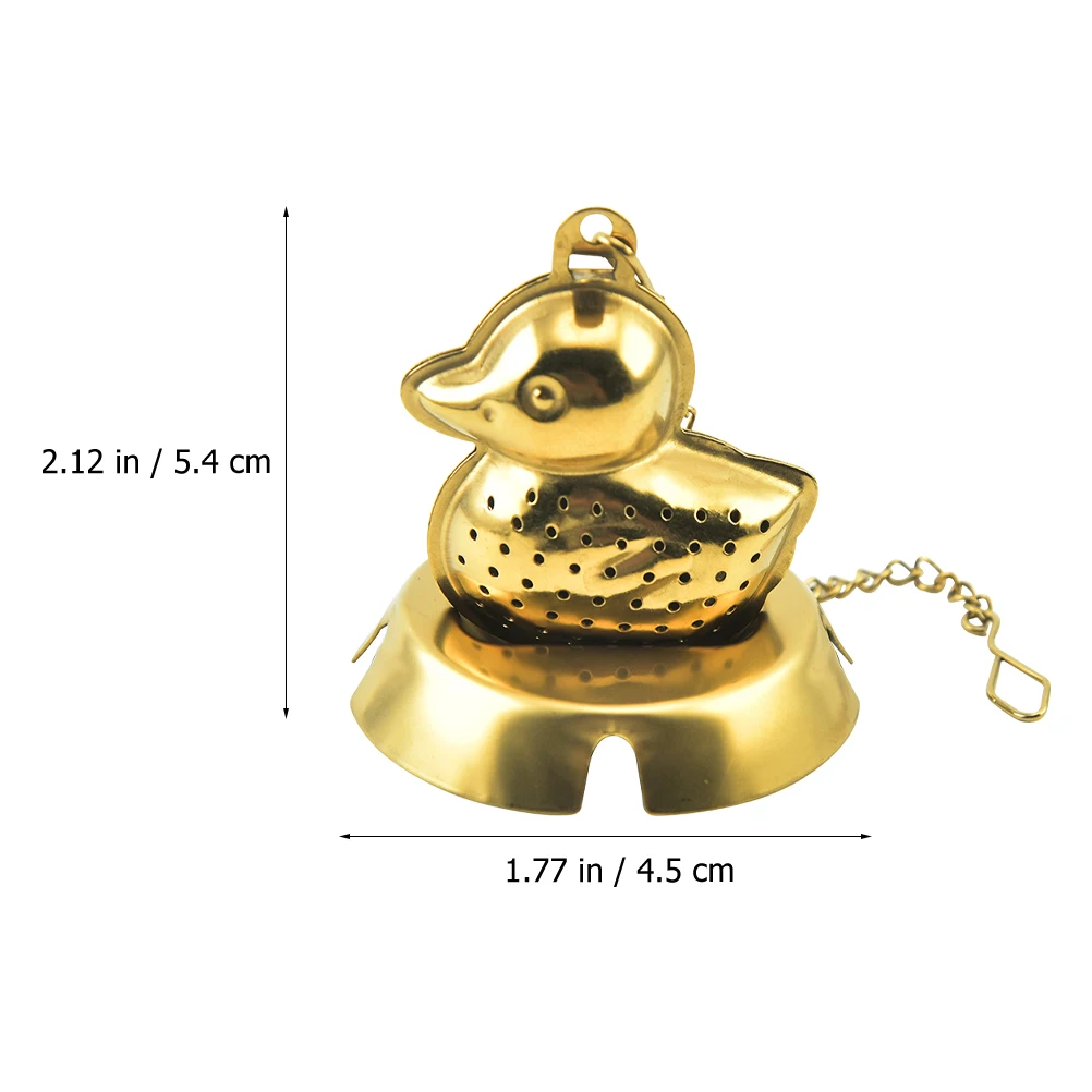 

2pcs Household Strainers Professional Filters Convenient Leaf Strainers Fine Mesh Sieve Dense Design Stainless Steel Tea Infuser