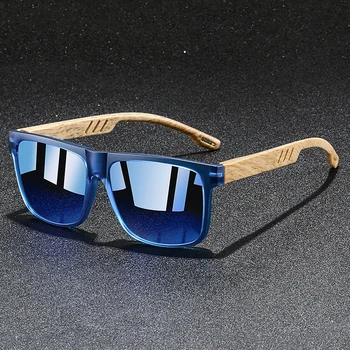 Vintage Square Colorful-Frame Sunglasses – Retro Mirror Sun Glasses for Fishing, Driving and Daily Wear