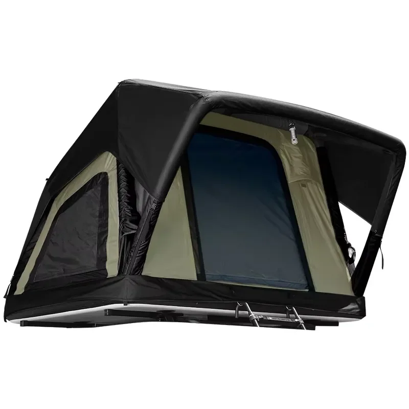 SUV Outdoor Inflatable Rooftop Tent Season Double-Layer No Assembly Required Fully Automatic Lightweight Quick-Setup