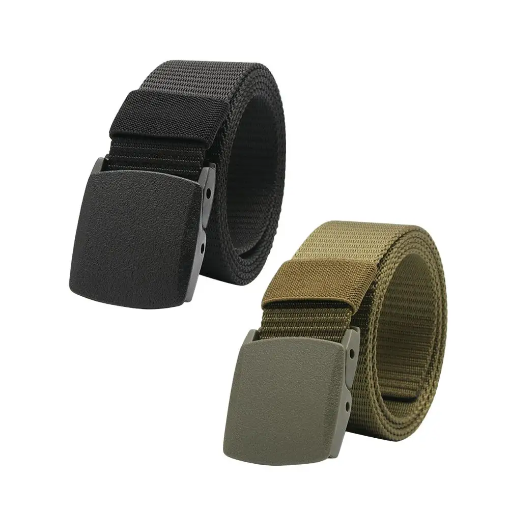 

Canvas Waist Belt Casual Lightweight Tear resistant Durable for Outdoor Training Exploration Men Women