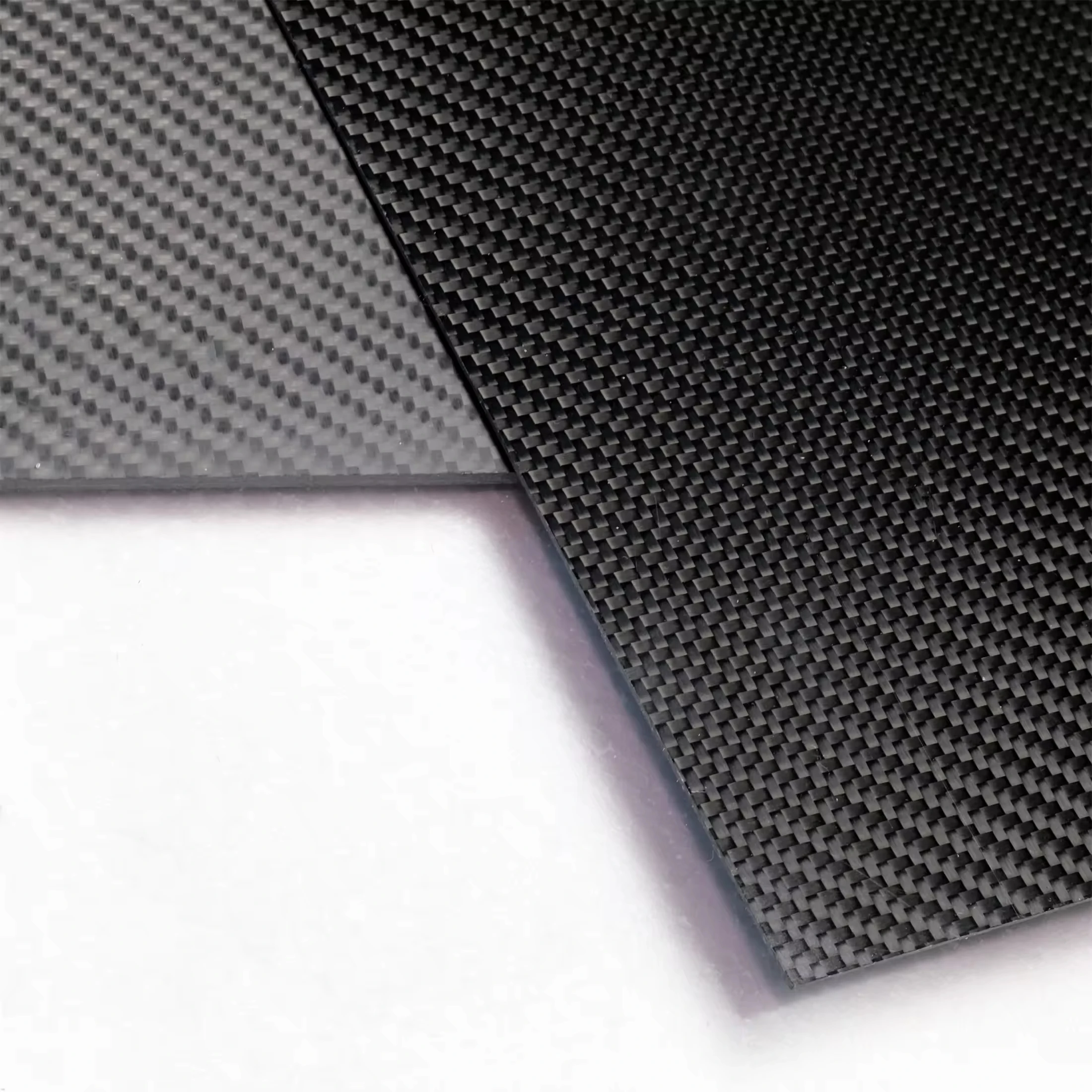 3K Impact Resistant Carbon Fiber Board Black Glossy Matte Custom Size Lightweight Durable Structural Sheet Parts