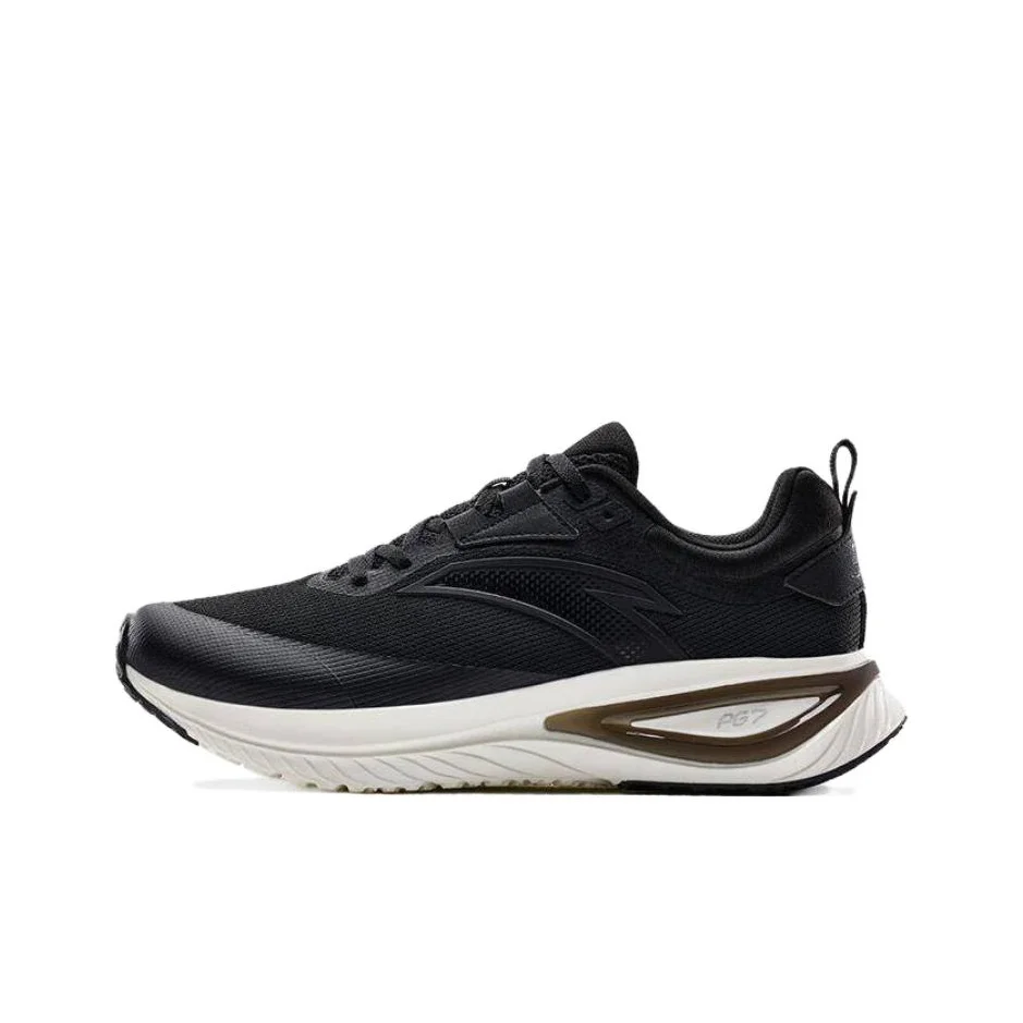 Anta Fabric Low top Running Shoes Men's Black 112435519-6