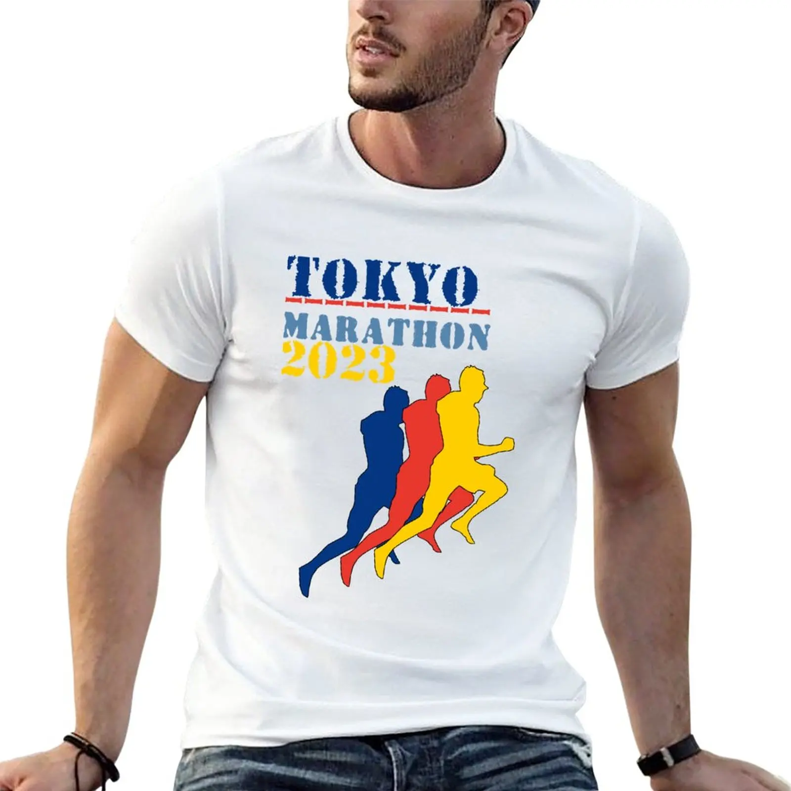 

New Tokyo Marathon 2023 By CallisC T-Shirt Aesthetic clothing oversized t shirts t shirt man t shirts men