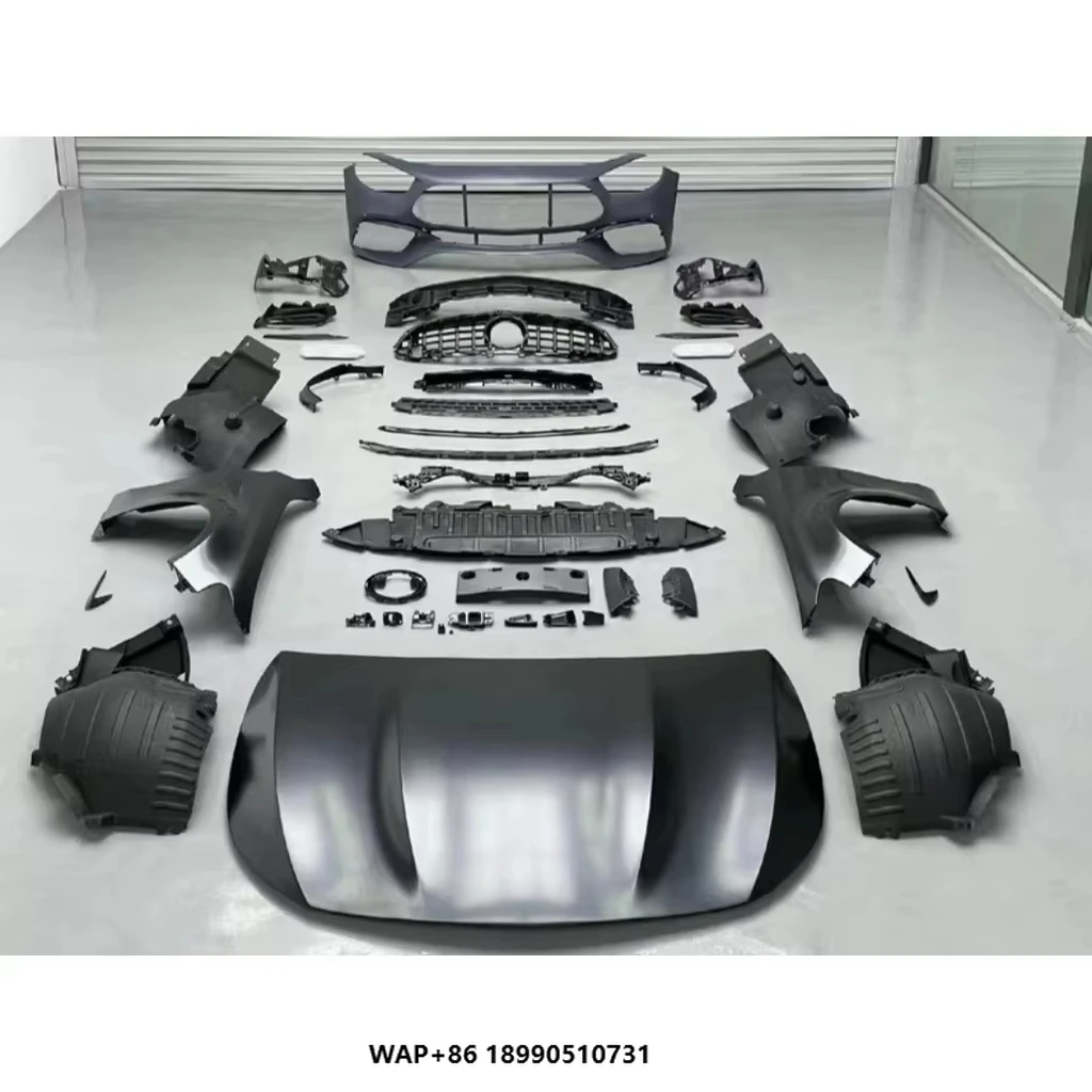 

Big Surround Bodykit for Mercedes Benz E-Class W213 Modified E63AMG Wide Body Surround with Front Bumper Grille and Fender