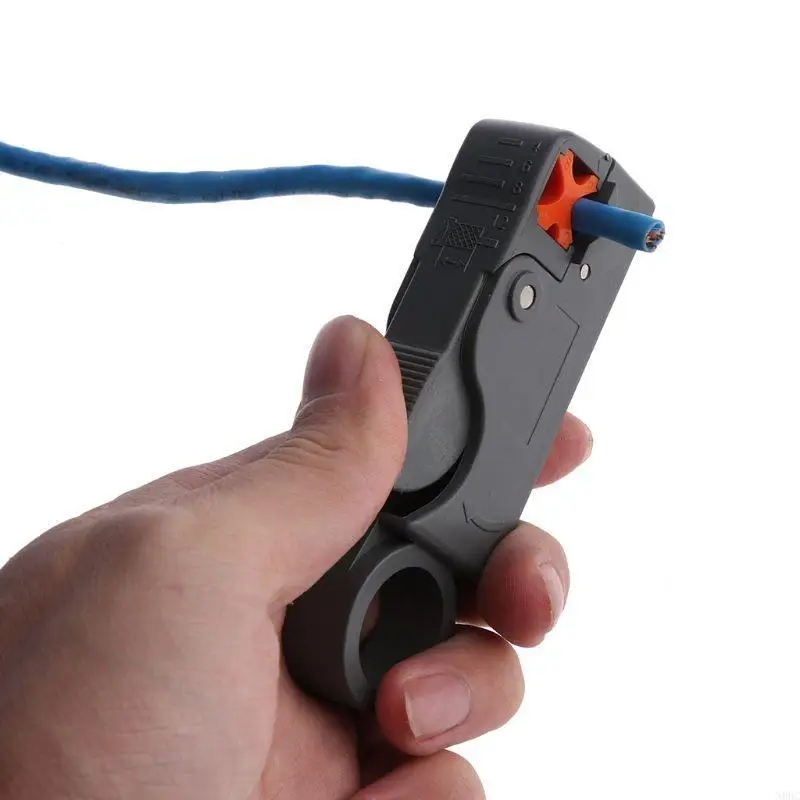1pc Rotary Cutter Tool Coax Coaxial Cable RG58 RG6 Stripper for Grey N0HC