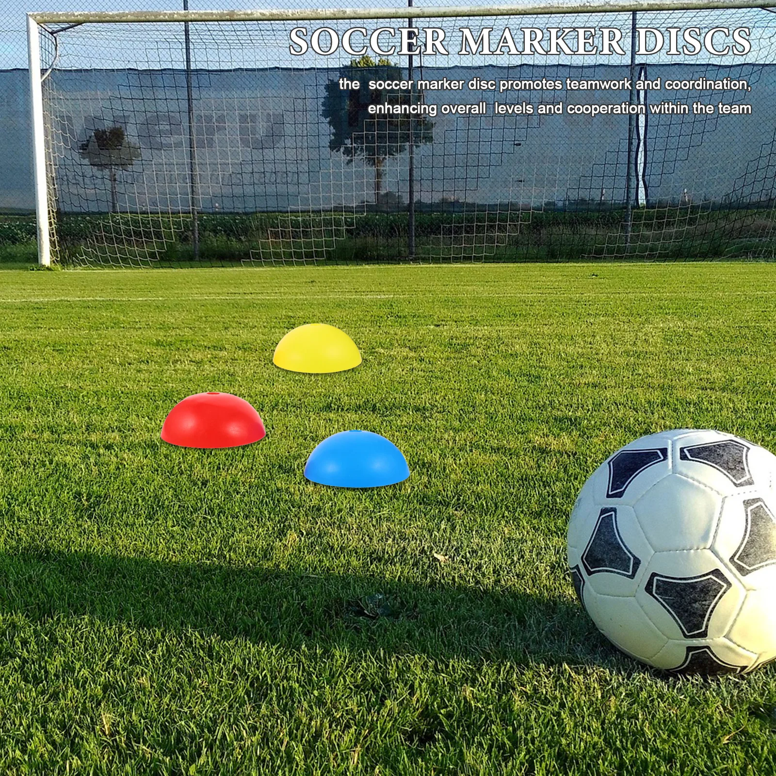 5 Stück Feldmarkierungsscheibenkegel für Fußball-Fußball-Trainingsgeräte, Bohrer, Beweglichkeit, Geschwindigkeitsverbesserung, Übungswerkzeuge