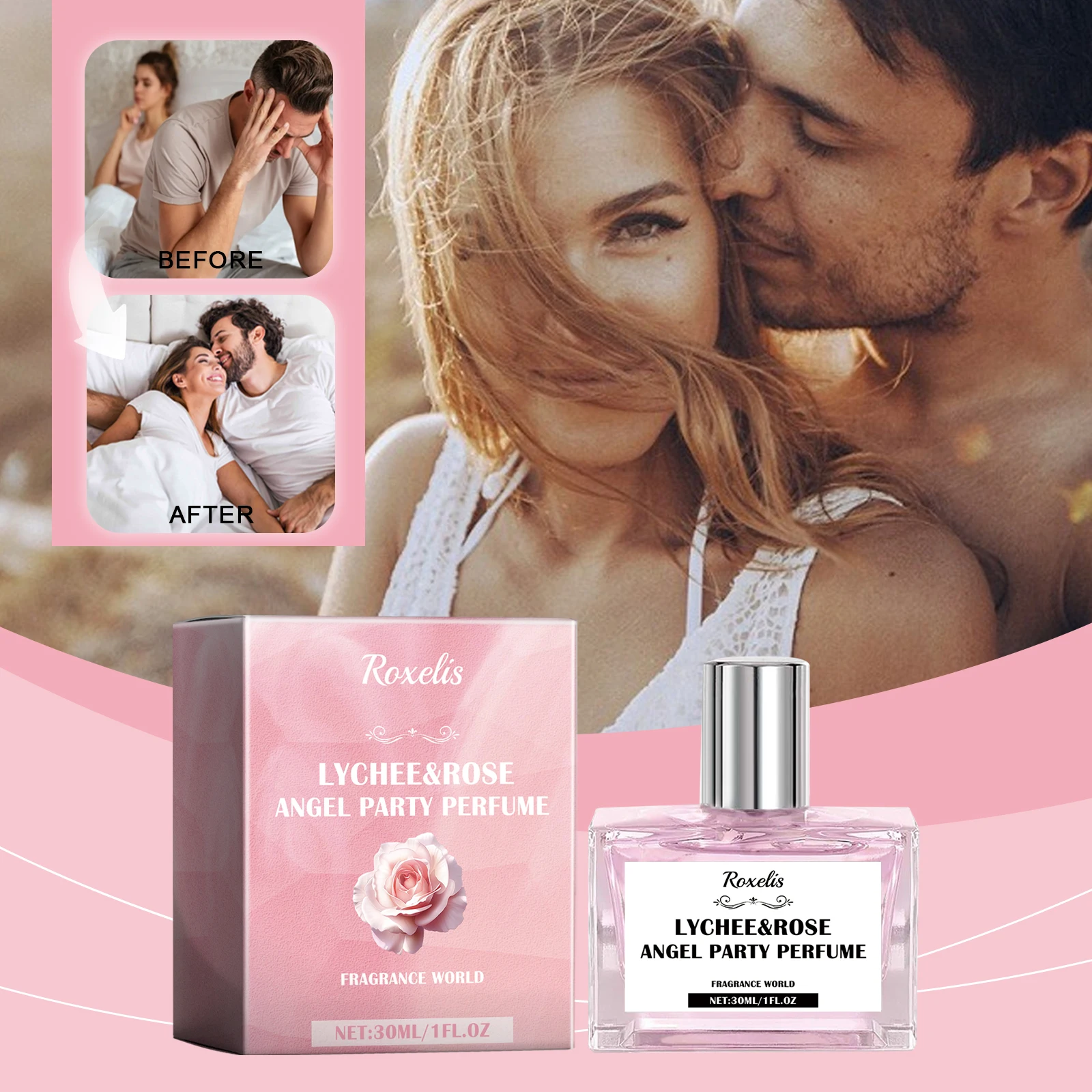 

Angel Evening Small Crowd Fragrance Women's Neck＆Wrist Keep Fragrance Soft Natural Elegant Fresh Small Crowd Atmosphere Perfume