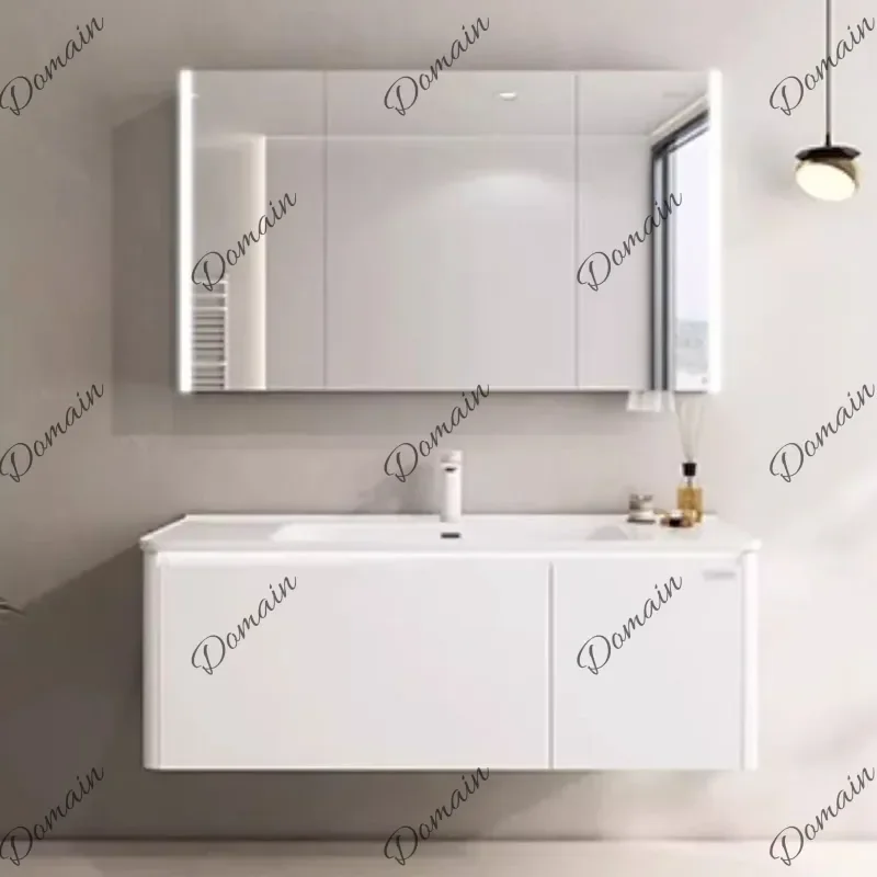 VVB Storage White Bathroom Cabinet Paper Modern Luxury Partitions Display Toilet Cupboard Organizer Archivadores Hotel Furniture