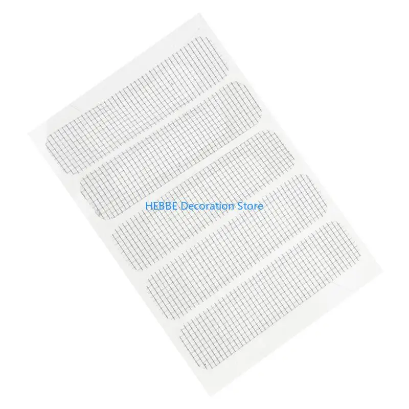 B0KC Anti Insect Fly Mesh Patches Adhesive Net Repair Tape Window Screen Repair