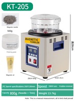 KT186 220V Electromagnetic magnetic polishing machine  metals Polisher Diamond Jewelry Polishing Tumbler grinding machine