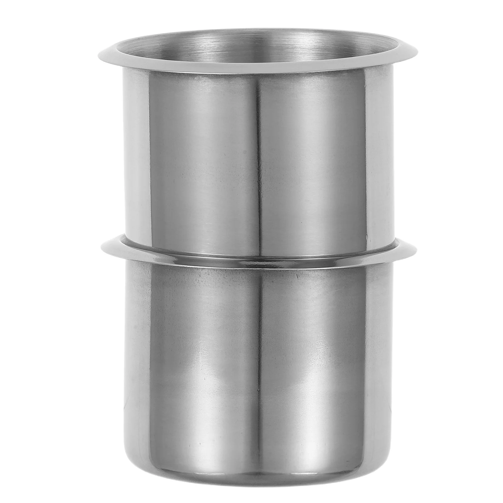 

2pcs Portable Rv Cup Holder Space-Saving Stainless Steel Car Drink Holder Insert For Boat Van Table Mount Heavy Duty Metal Cup