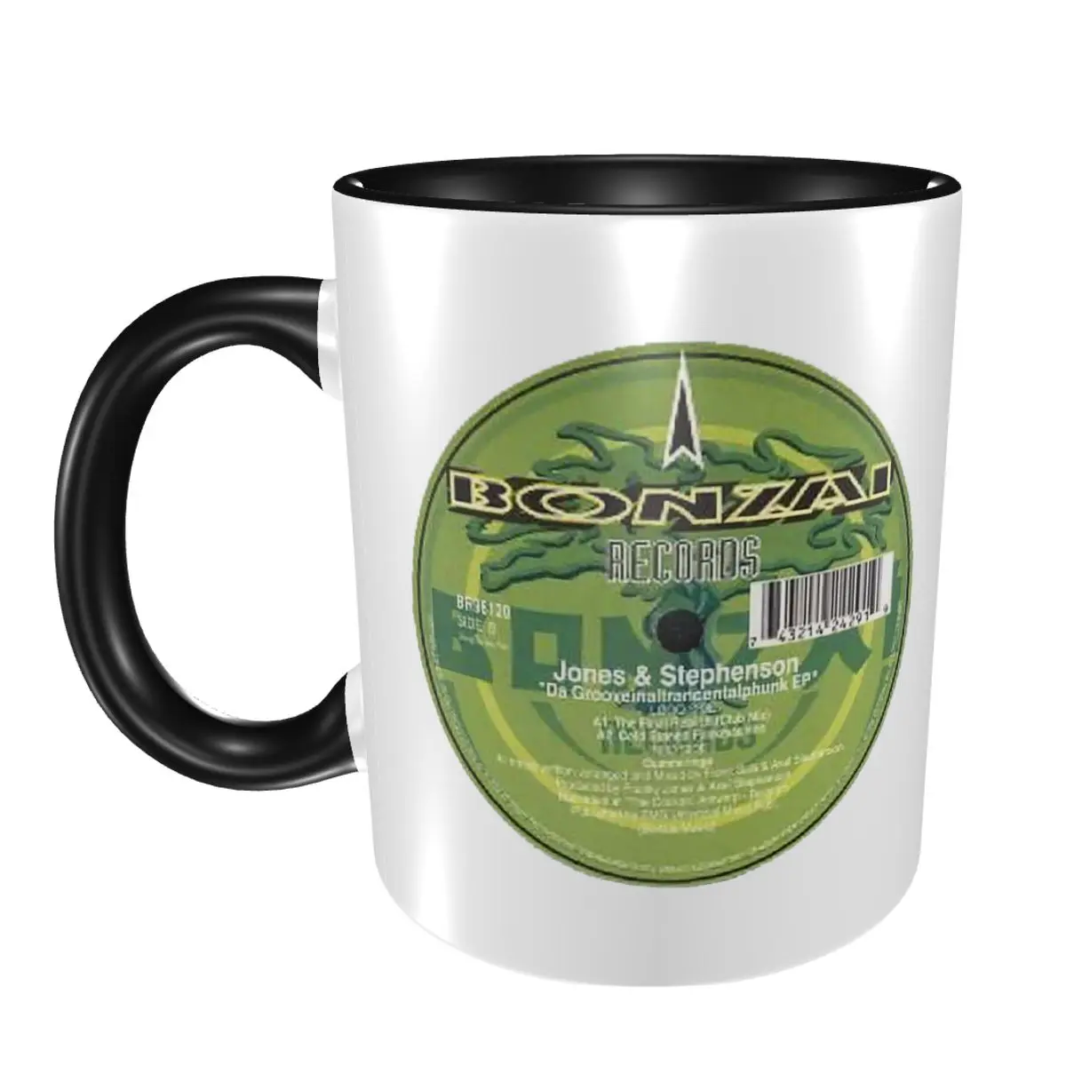 

Bonzai Records Mug Funny Ceramic Coffee Cups Tea Mugs Milk Cup Drinkware Gift for Woman Man