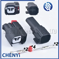 2 Pin male or female auto waterproof connector Fuel injector front wheel ABS sensor plug for Ford Buick Chevrolet EV6