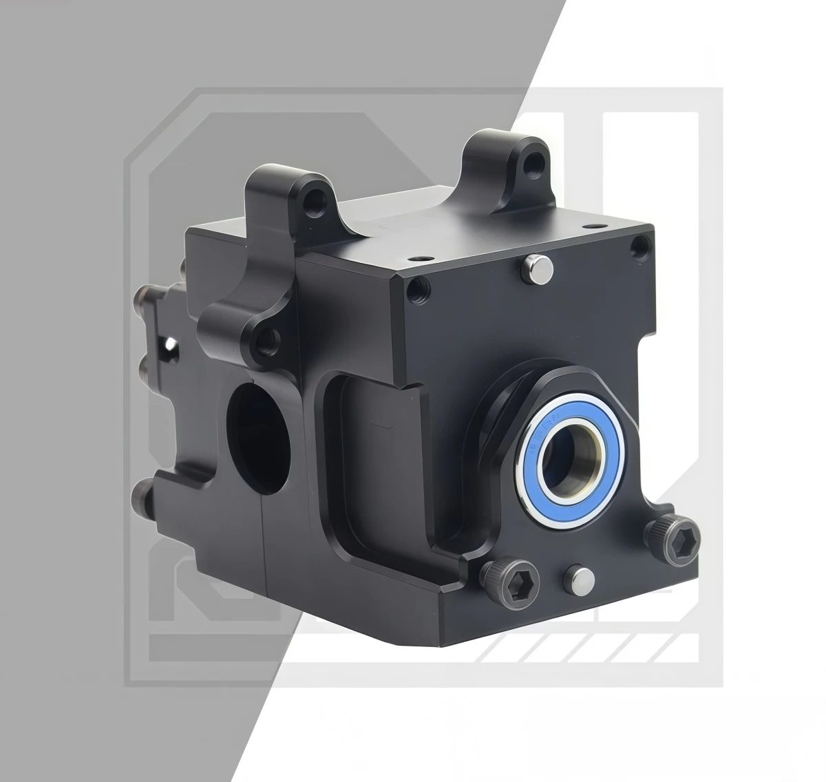KM Traction Hobby C3 Rally Car 934 Front Rear Universal Differential Gearbox 7075-T6 Aluminum RC Upgrade Parts