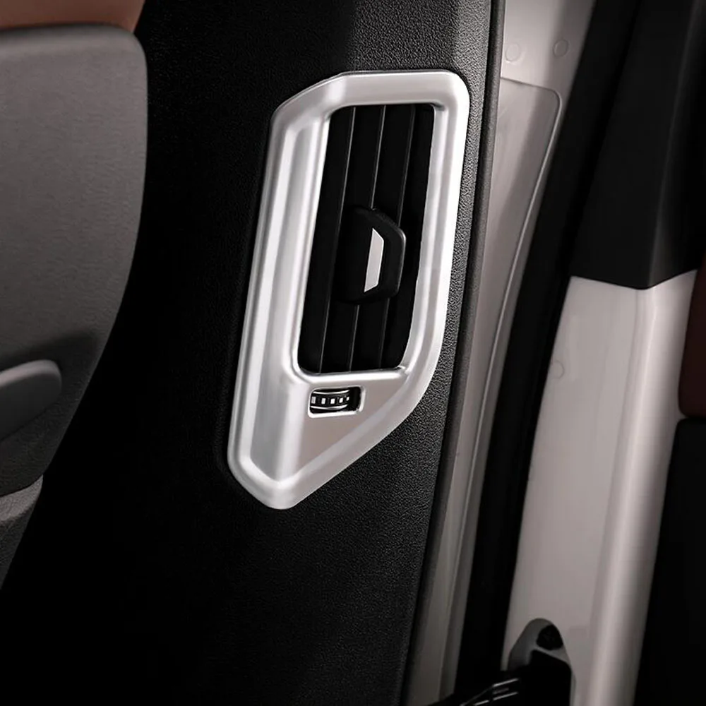 Center Column Air Conditioning Outlet Trim Cover Frame Auto Interior Accessories For BMW X5 Xdrive G05 2019 2020 2021 2022 2023