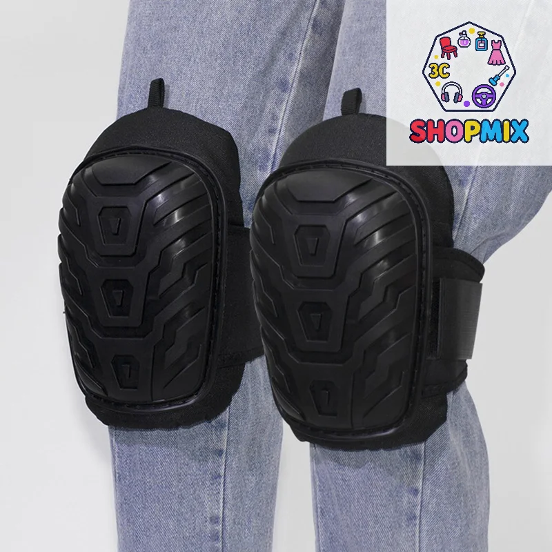 

1Pair Professional Work Knee Pads Adjustable Anti-Slip Working Gardening Construction Knee Pads Wear Resistant Knee Pads