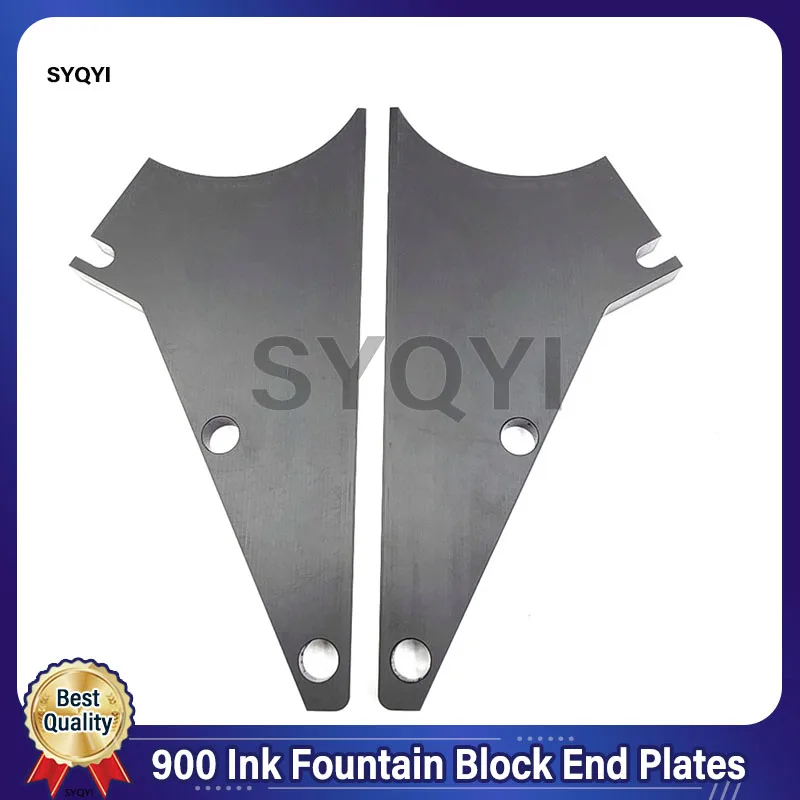 1 Pair Best Quality 900 Ink Fountain Block End Plates For Roland ﻿