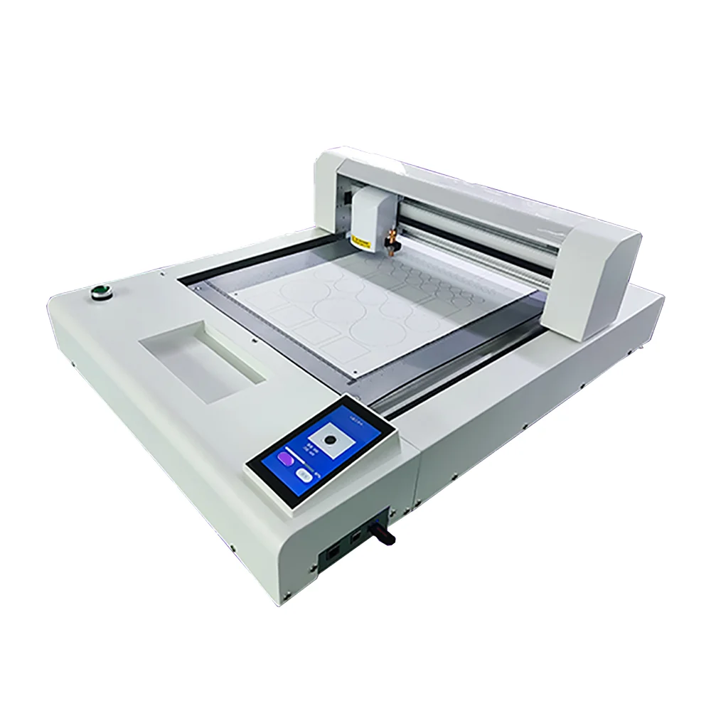

Mini A3+ Size 5030 Cutter Digital Plotter Paper Label Desktop Flatbed Film Cutting Machine Gift Box Cutting and Creasing Machine
