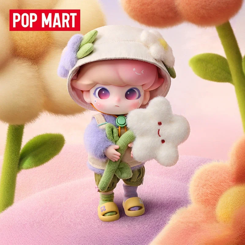

POP MART DIMOO Dreamy Travel 1/8 Articulated Figure Cute Plush Accent Collectible Toy Desktop Decoration Gift For Anime Fans