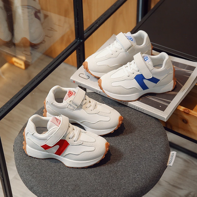

Children Sports Shoes Autumn New Boys and Girls Anti slip Exercise Unisex Student Time Running Shoes